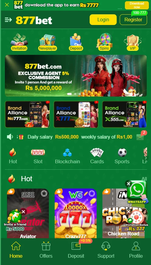 877 Bet Game APK Download Online Earning App