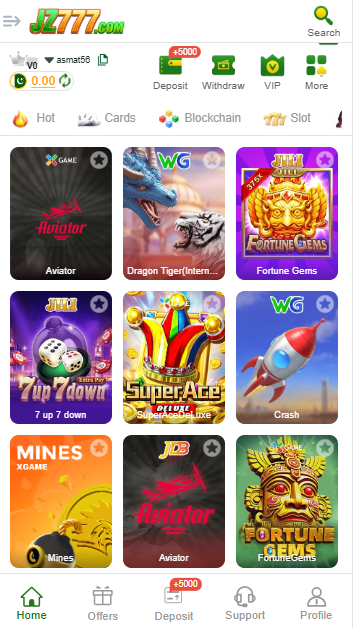 JZ777 Game Download Latest Earning APP 
