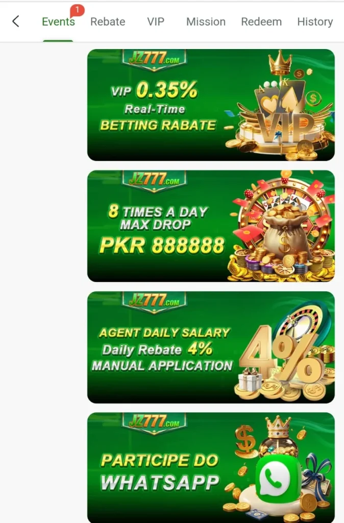 JZ777 Game Download Latest Earning APP 
